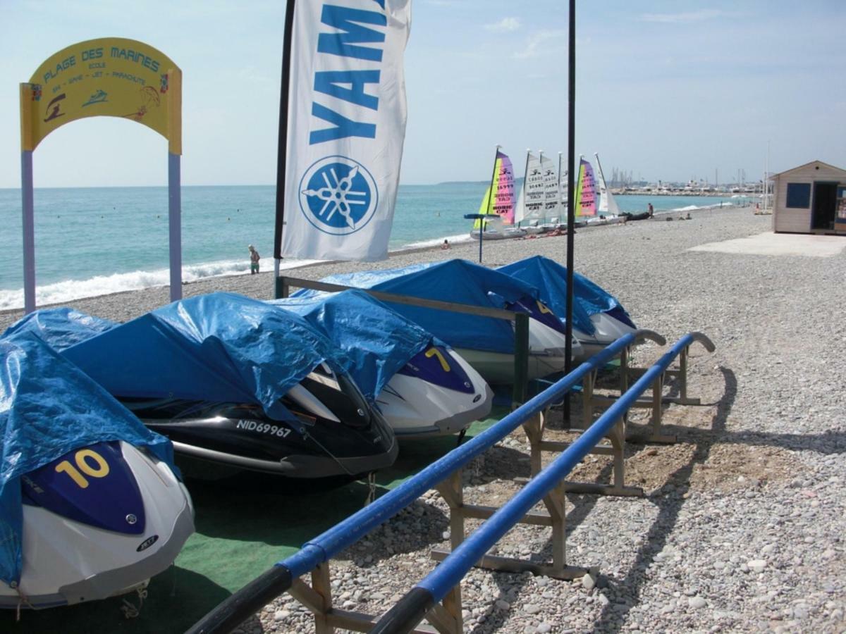 Agreable Appartement 4 Personnes A Villeneuve-Loubet Plage, Piscine, Mer, Commerces A Proximite Zewnętrze zdjęcie